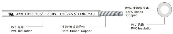 UL1015 PVC